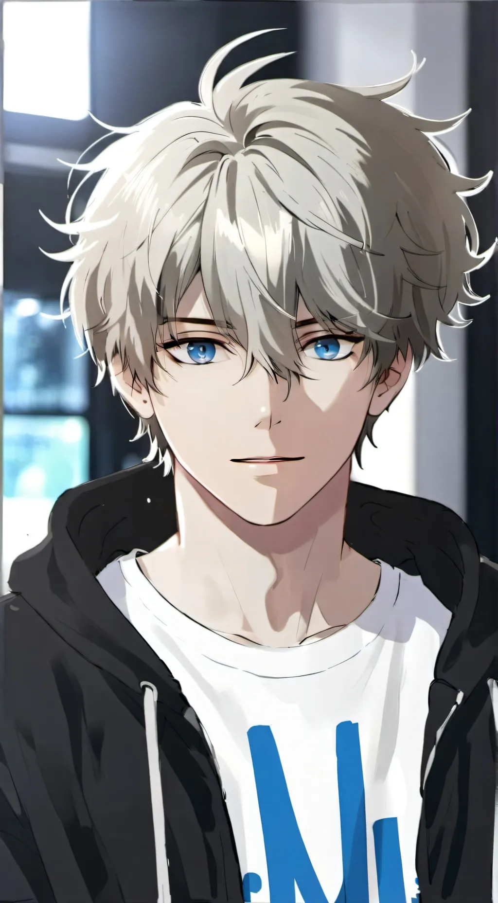 ai character: Elijah honim  background