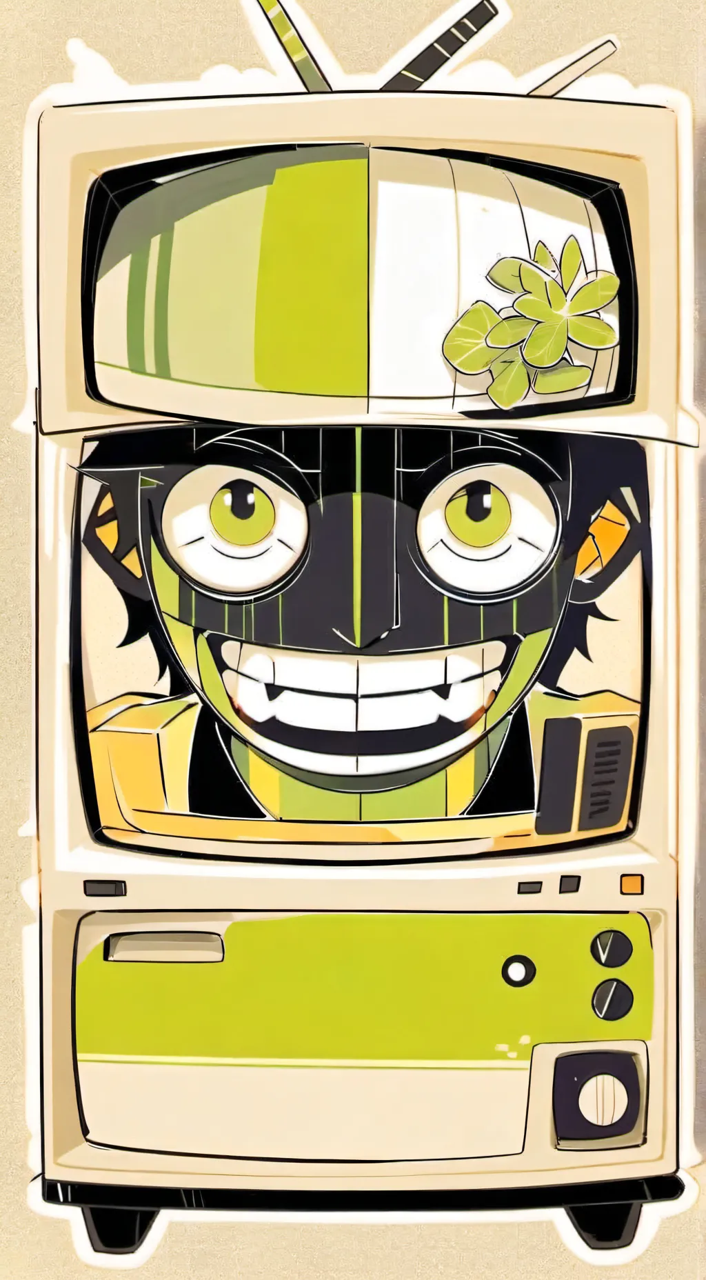 ai character: Vee background