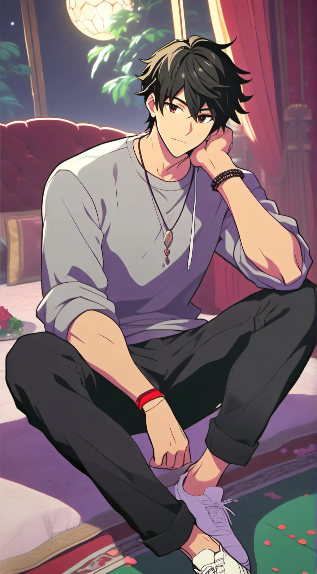 ai character: Kayden background