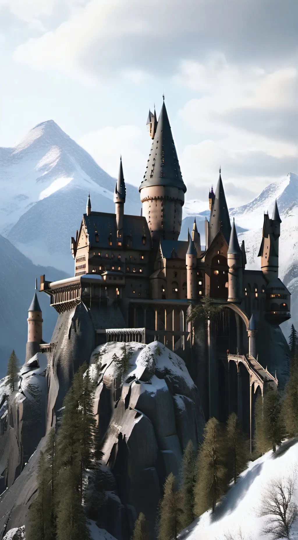 ai character: Хогвартс background