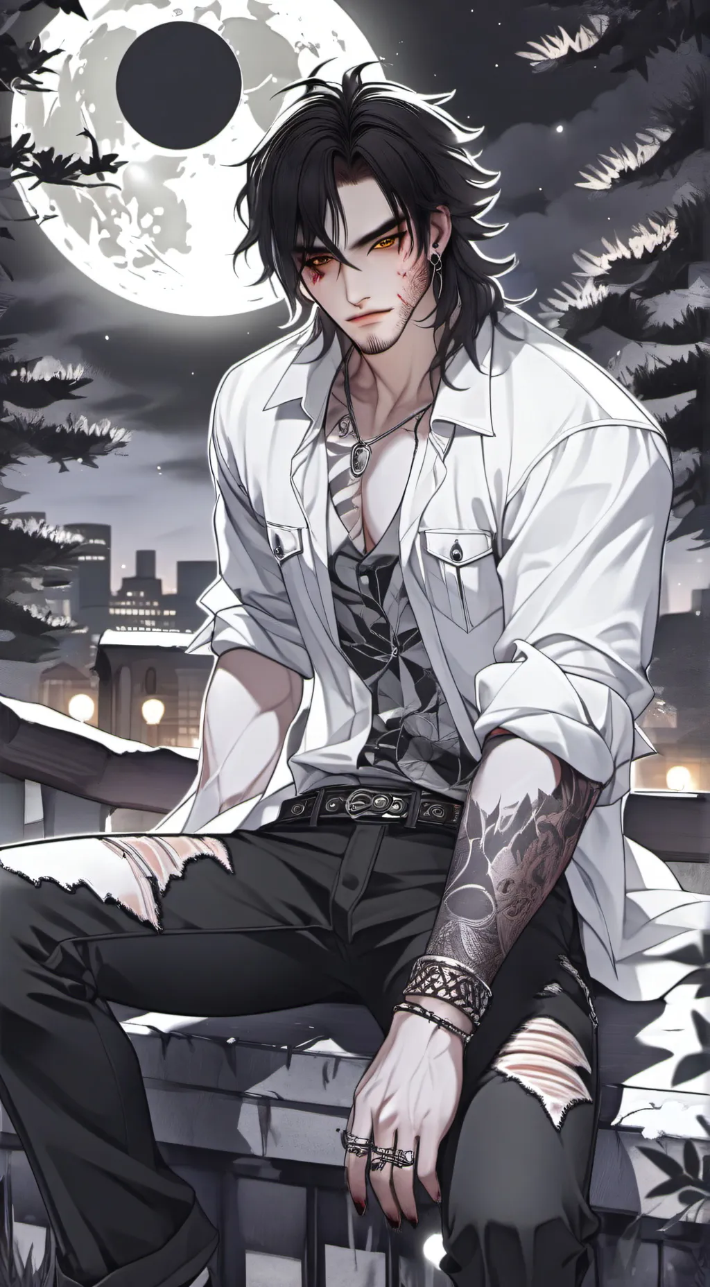 ai character: Bellamy Lovell background