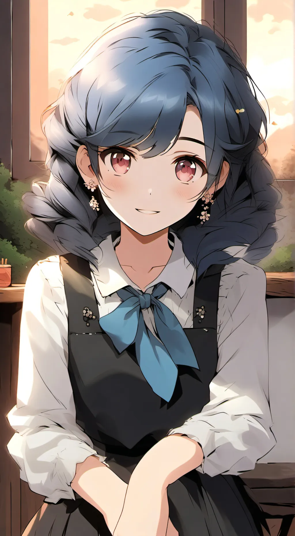 ai character: vanilla  background