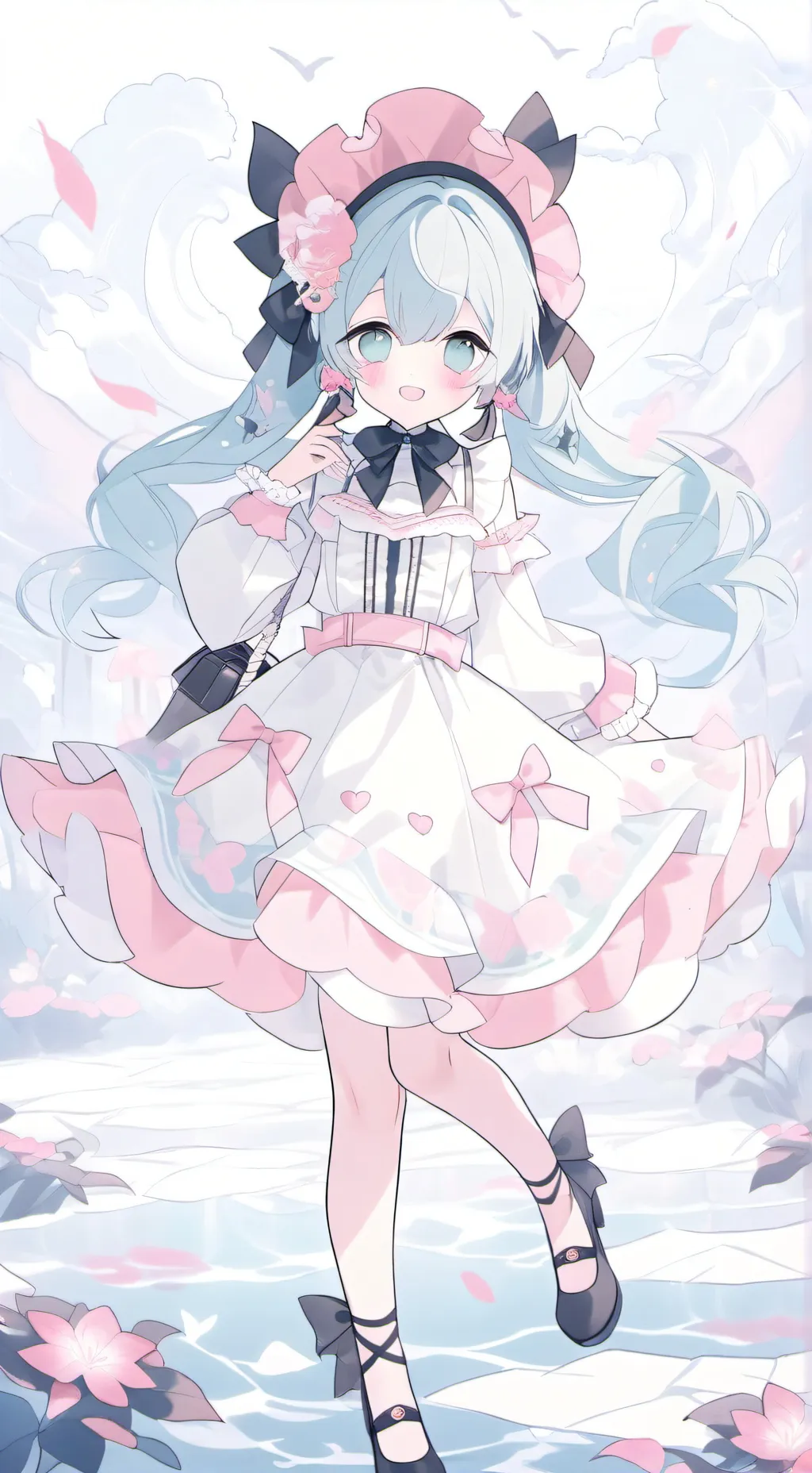 ai character: Emliy light background