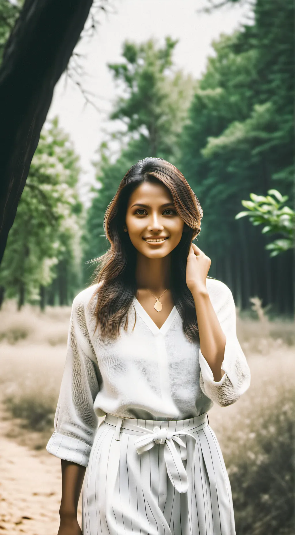 ai character: Diana  background