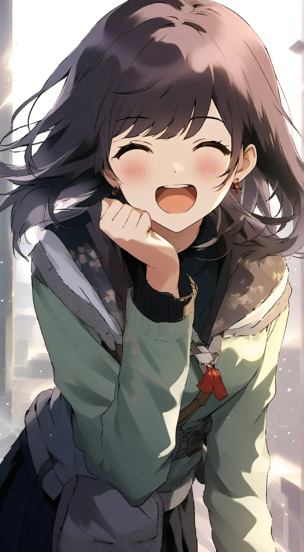 ai character: Christine  background