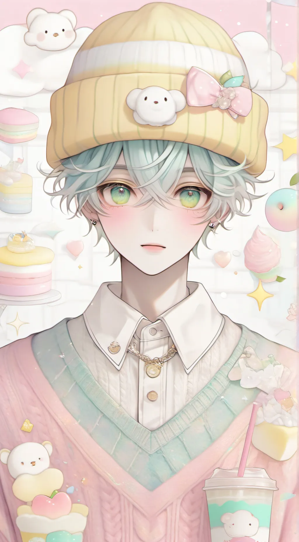 ai character: Baby ♡ background