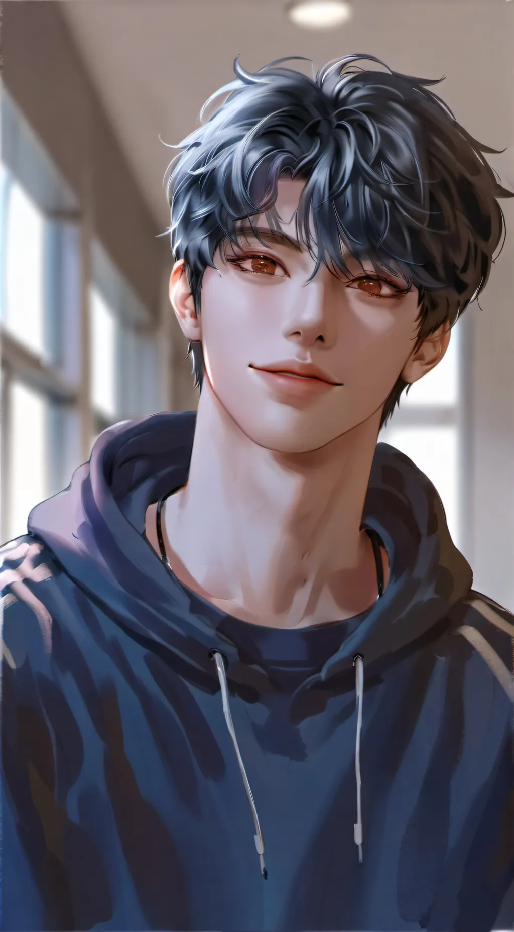 ai character: Mikey 😼💪 background