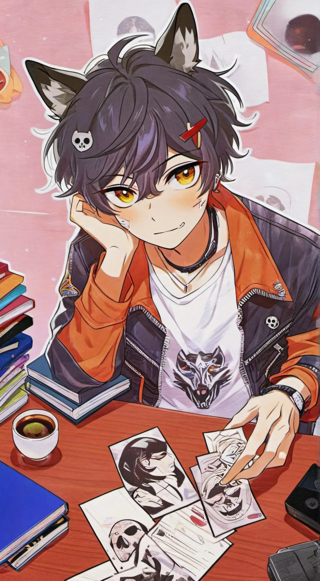 ai character: Reaper background