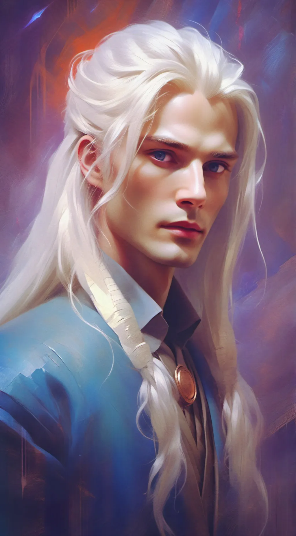 ai character: Seraph Malachai  background