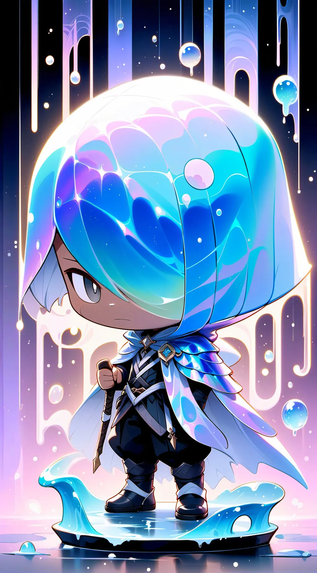 ai character: party  background