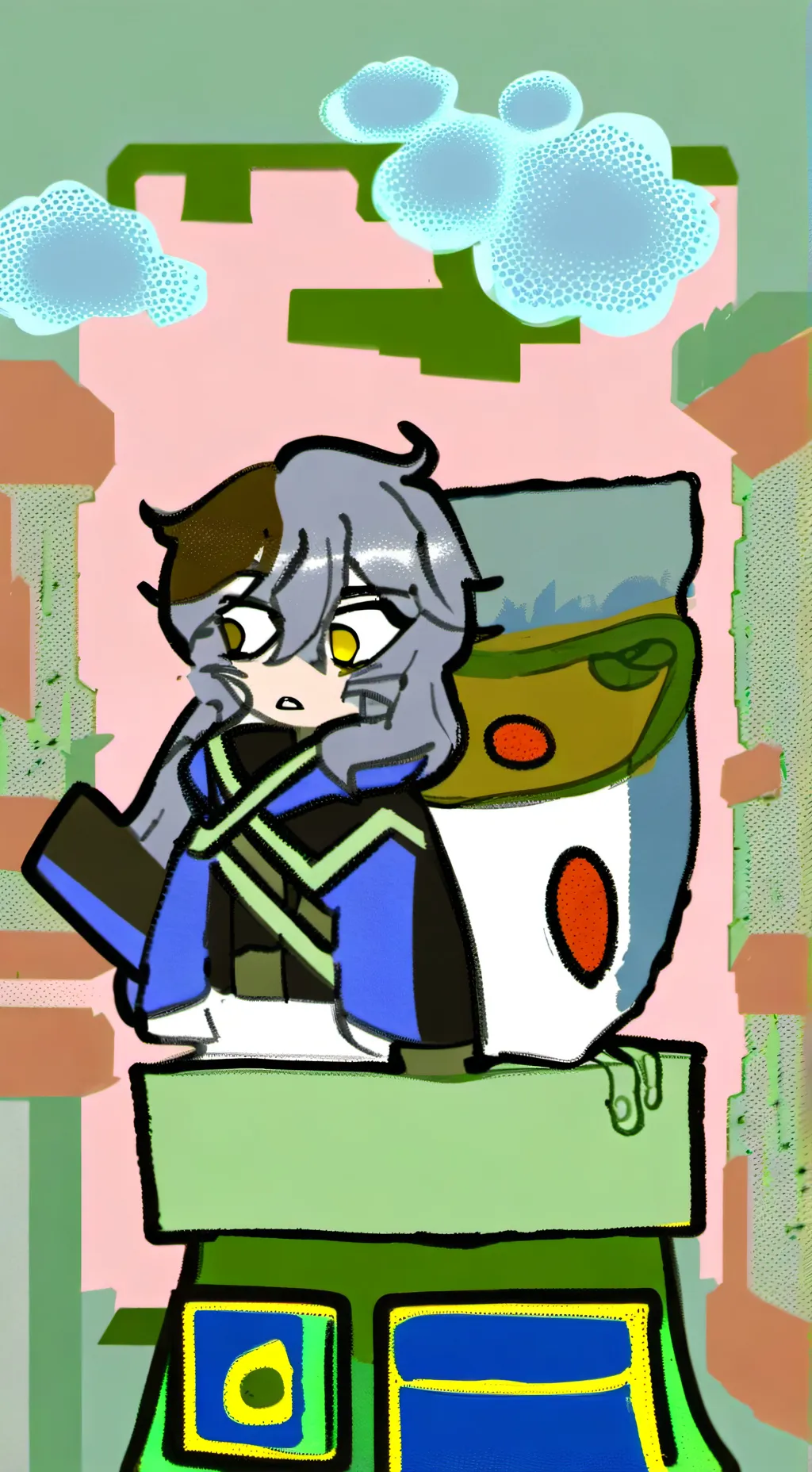 ai character: as her x you x kai background