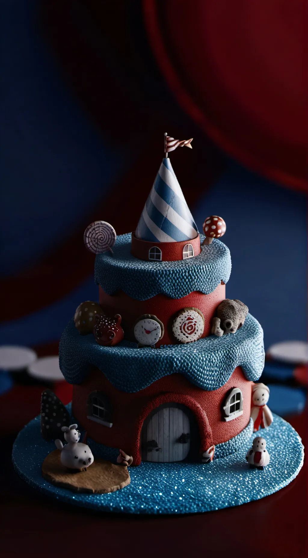 ai character: Digital Circus🎪 background