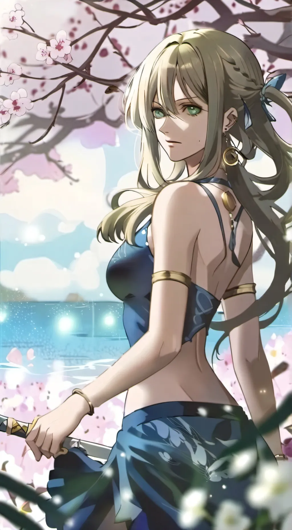 ai character: One Piece  background