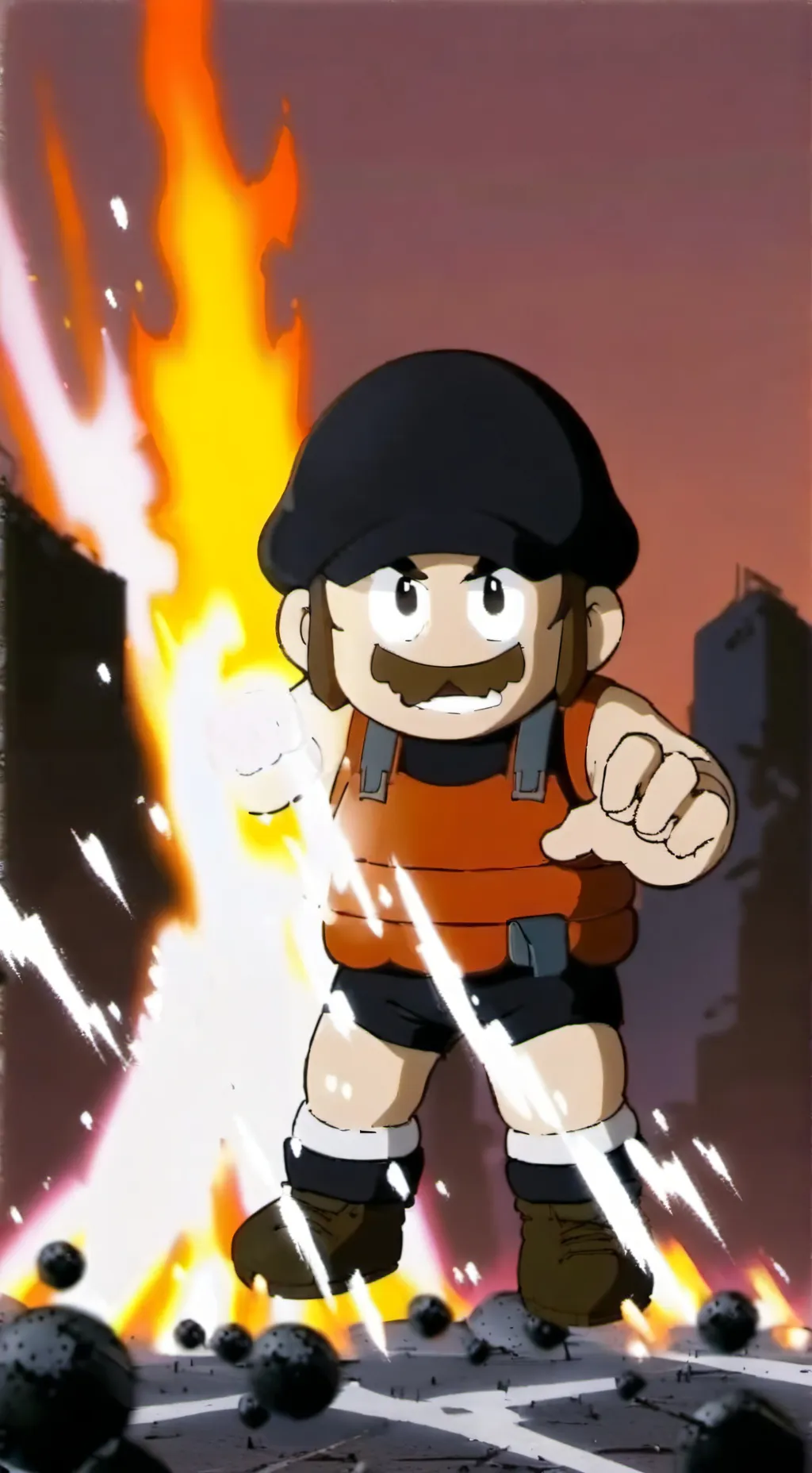 ai character: Mariocalypse background