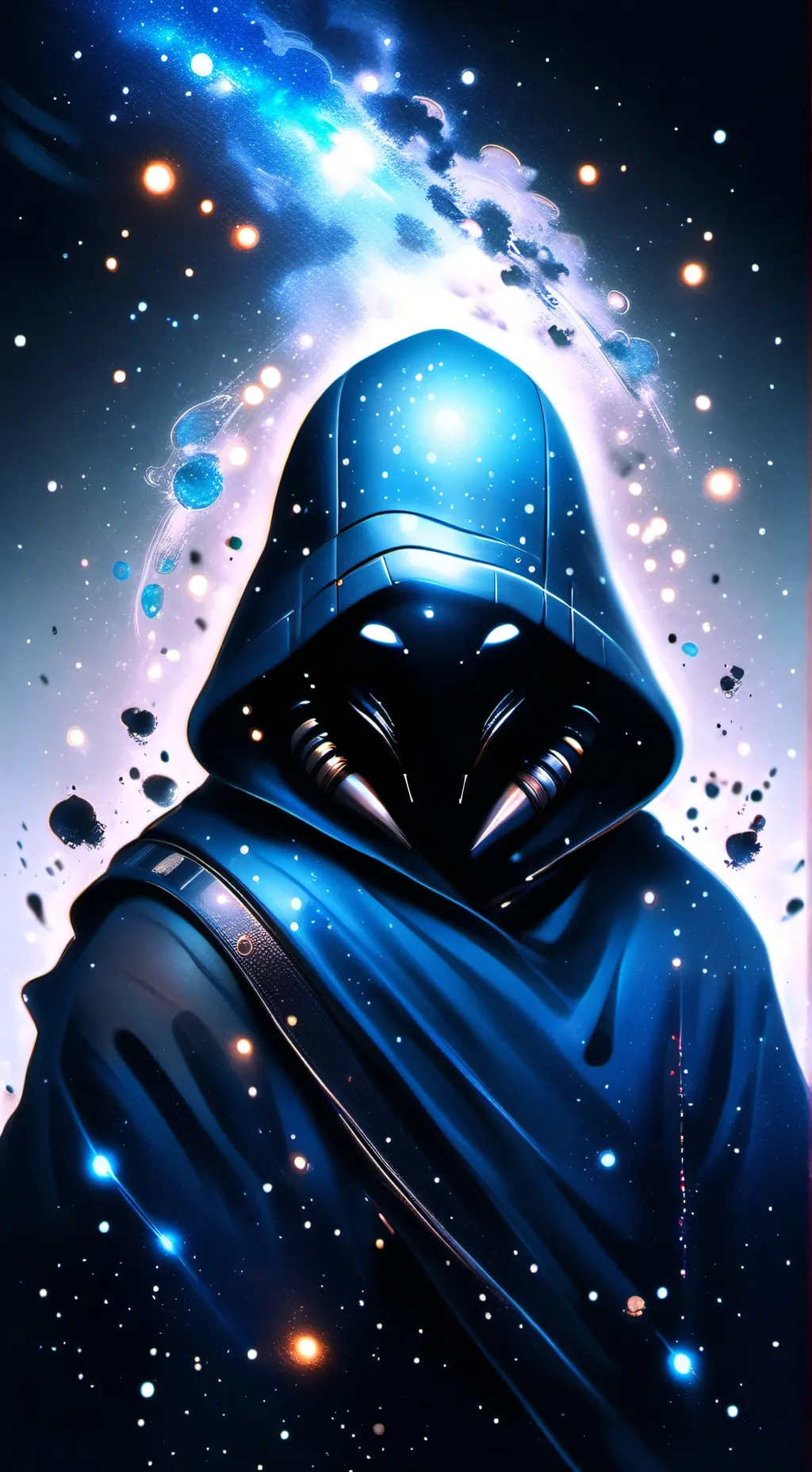 ai character: shadow milk background