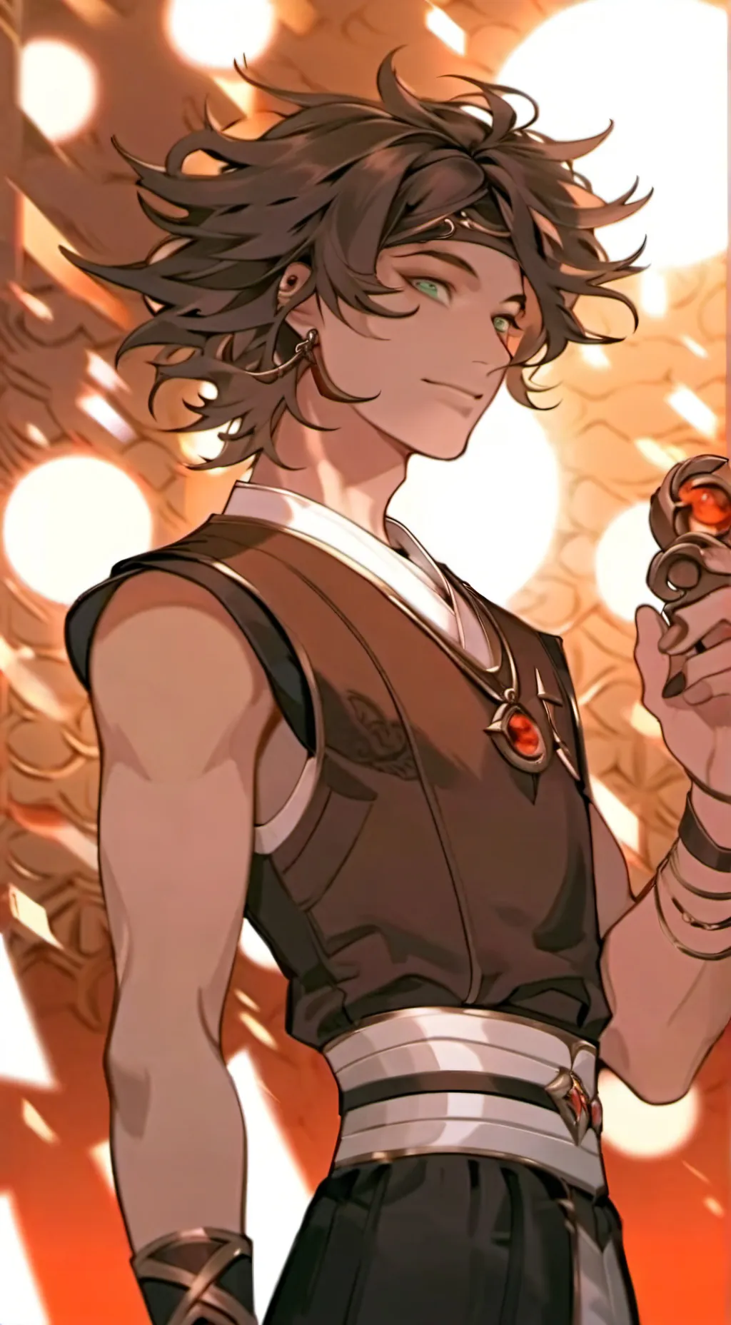 ai character: Hermes!  background