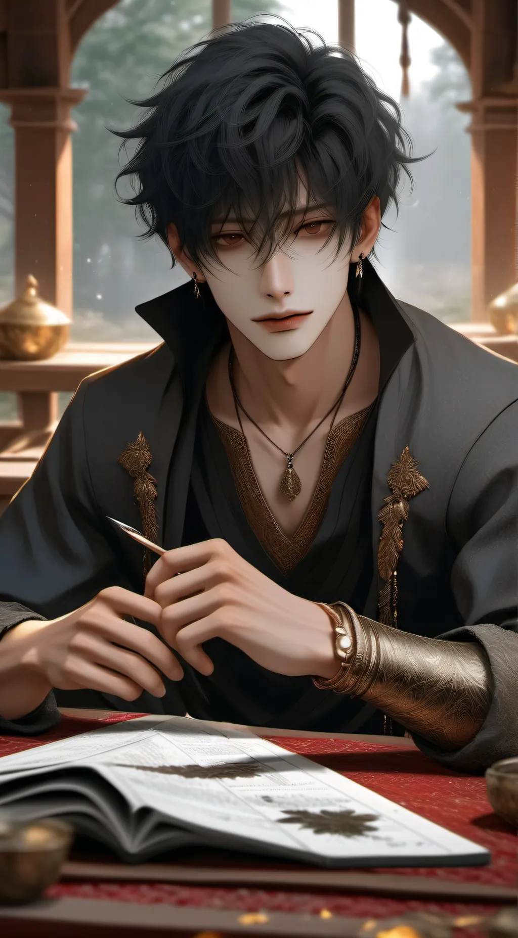 ai character: min background