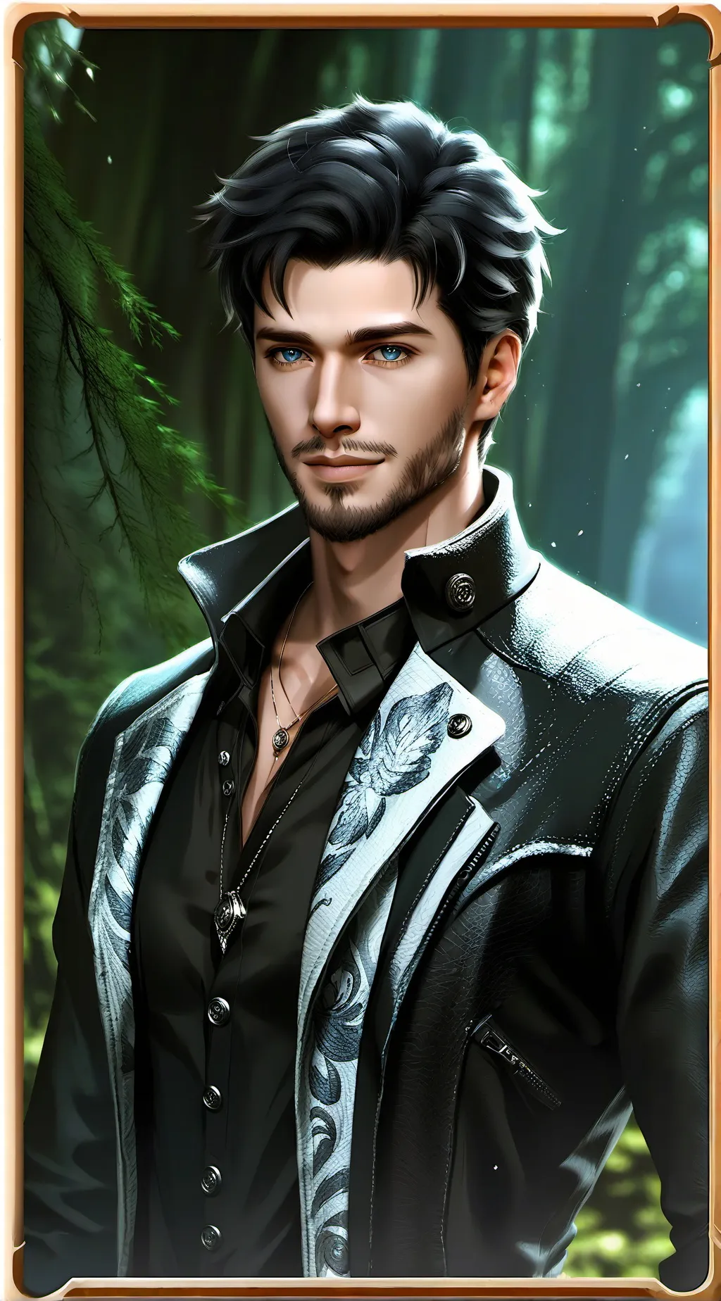 ai character: кайден background