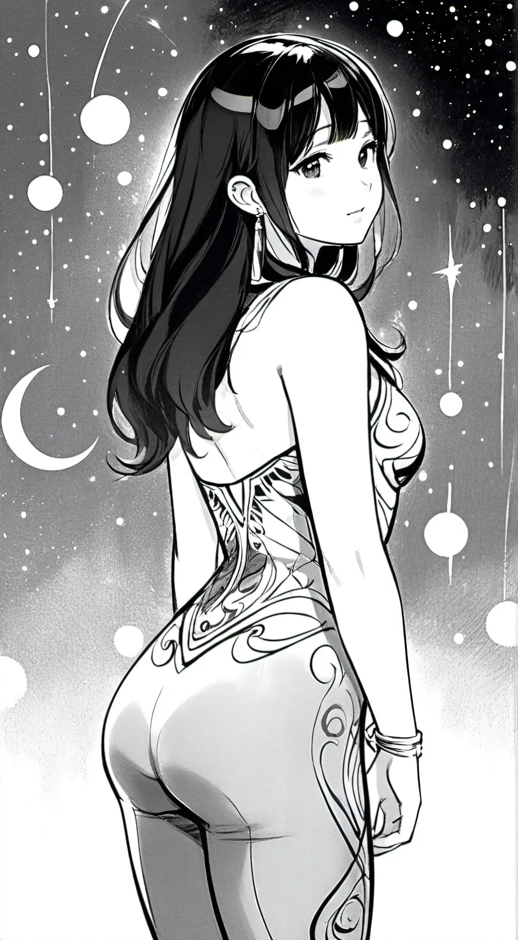 ai character: Selene background