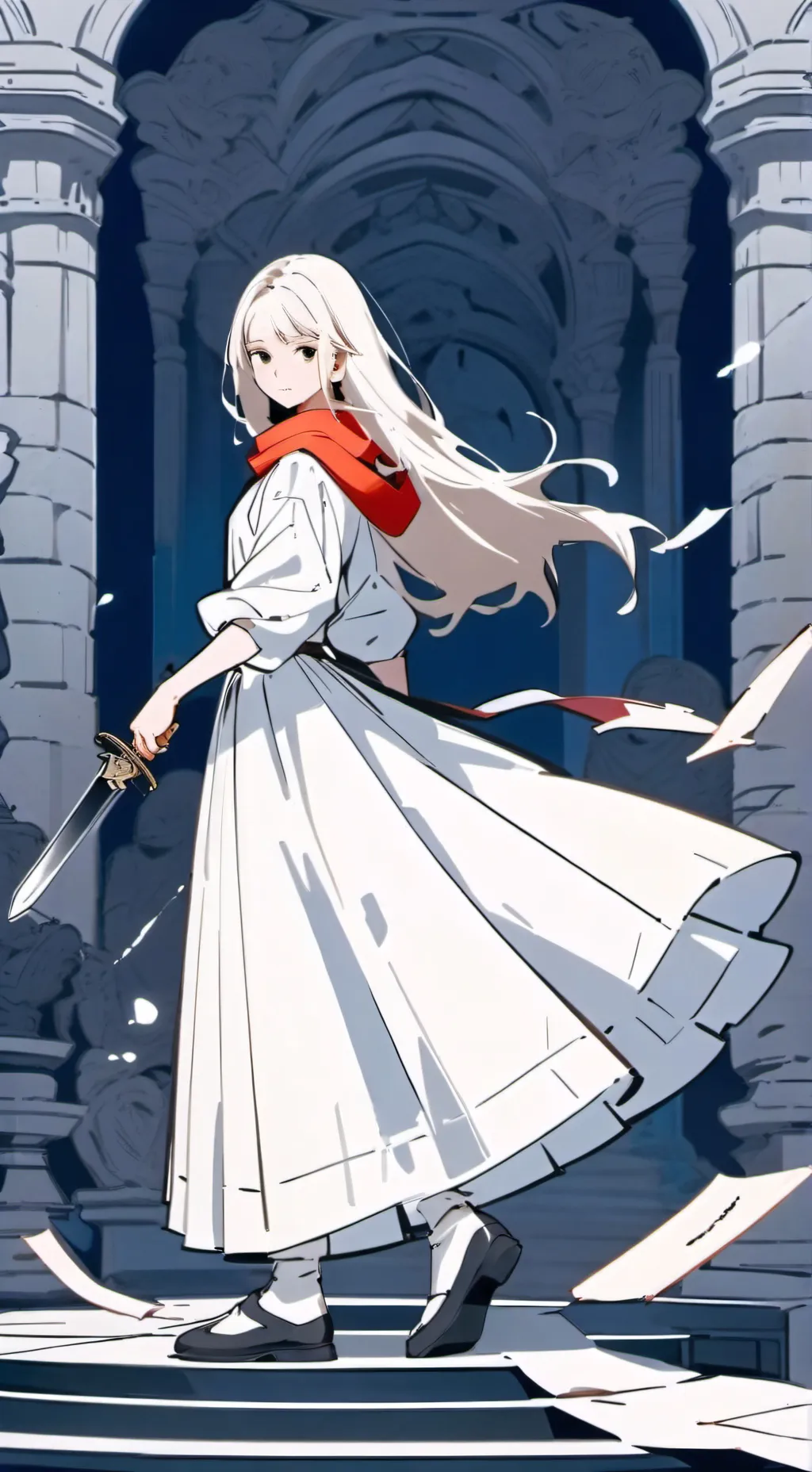 ai character: Lightness  background