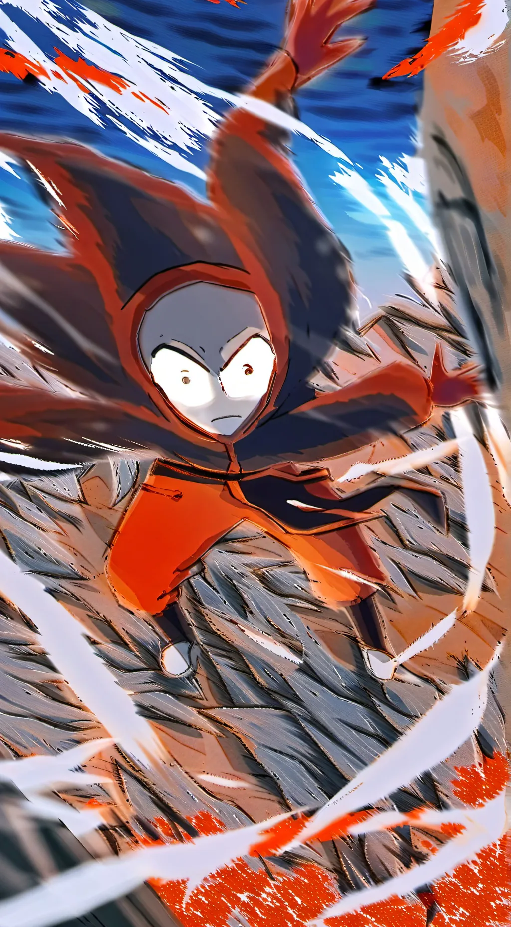 ai character: l'univers de kj fr background