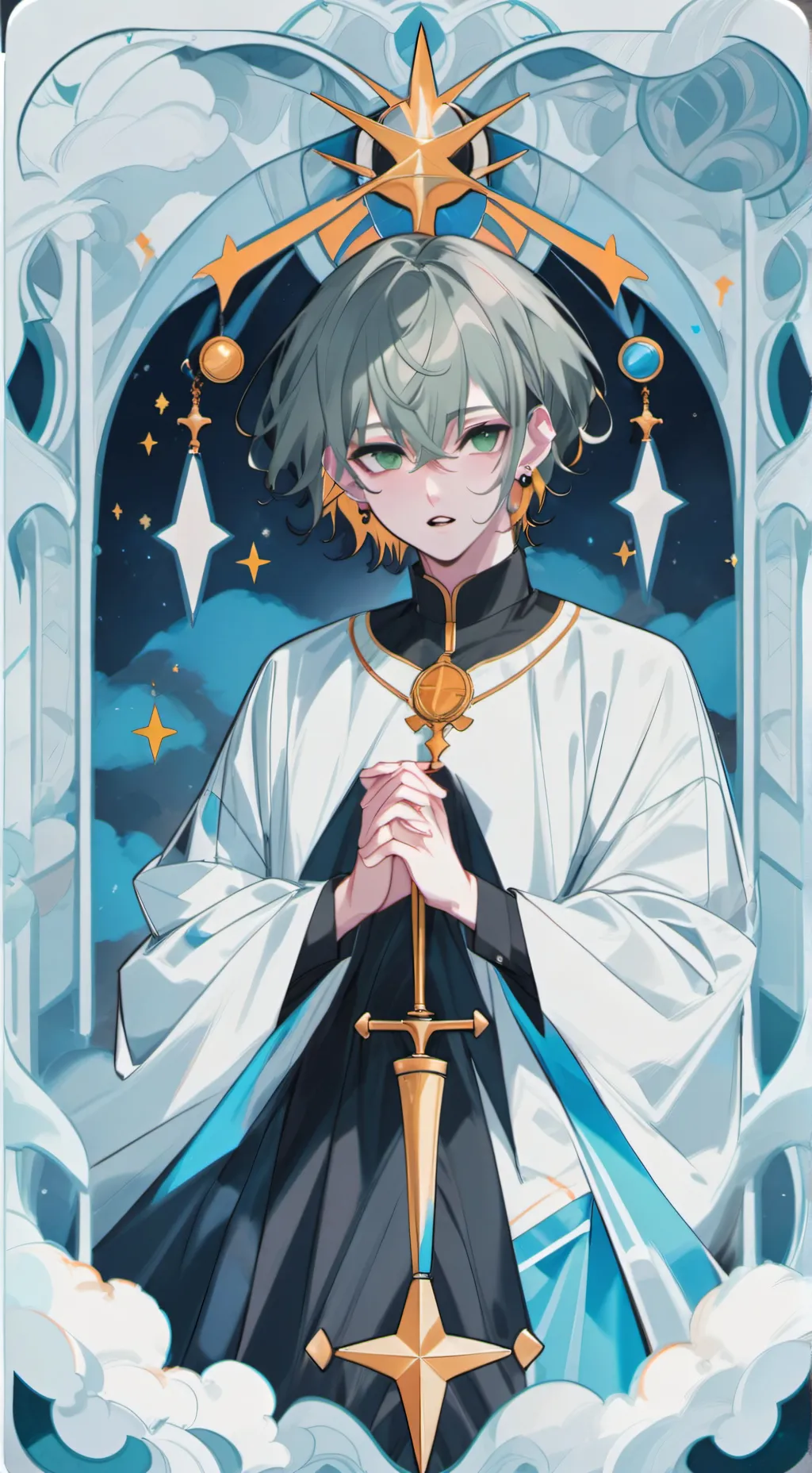 ai character: Antony the priest background