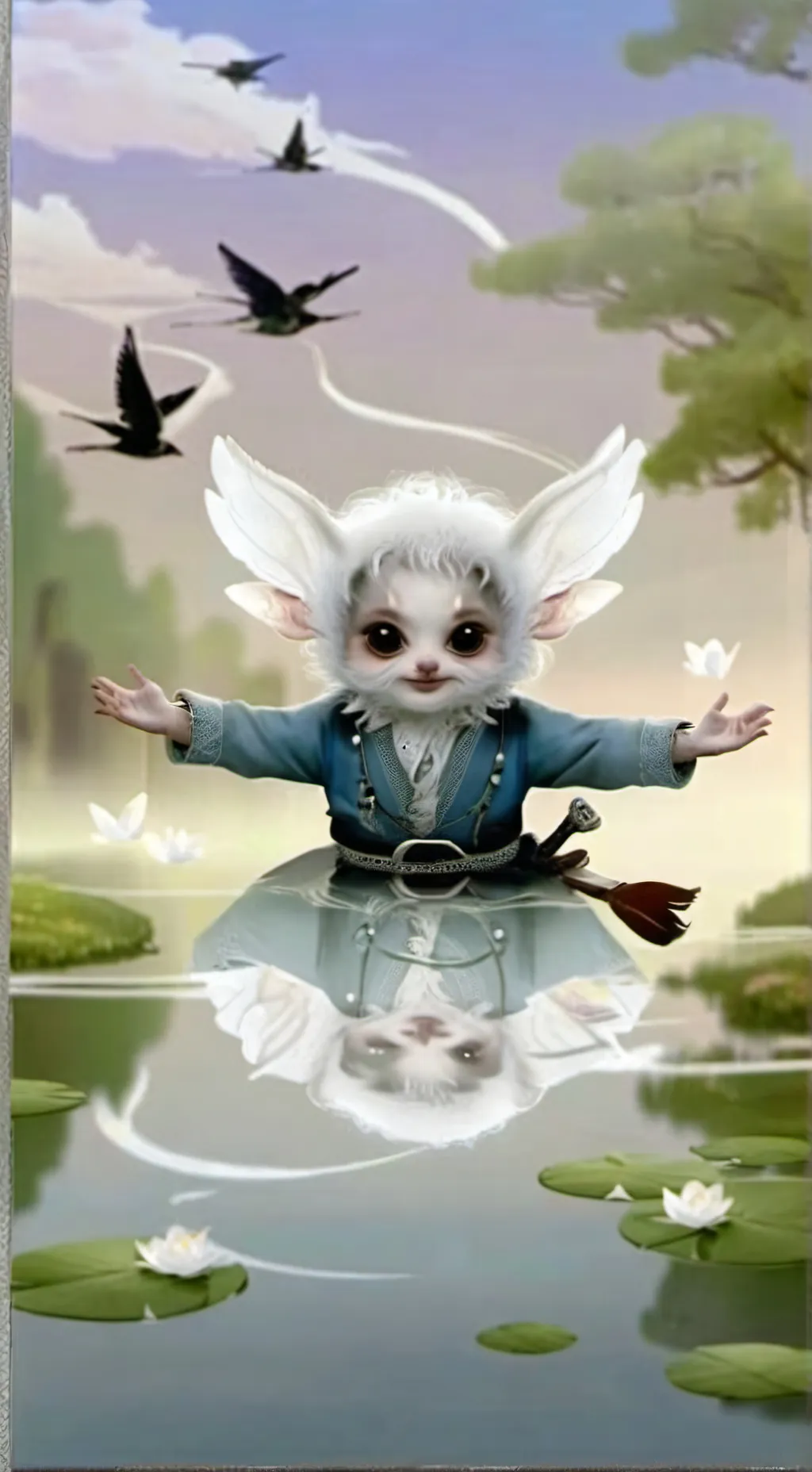 ai character: ★fairy★ background