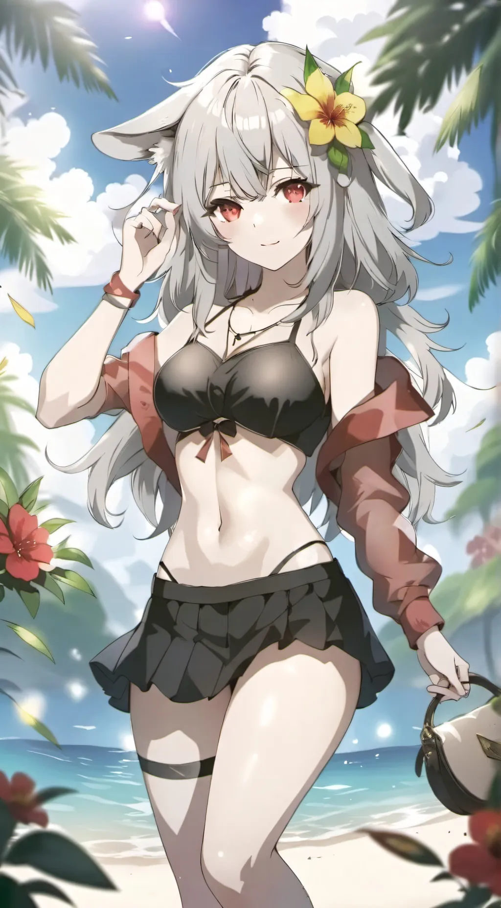 ai character: Mira background