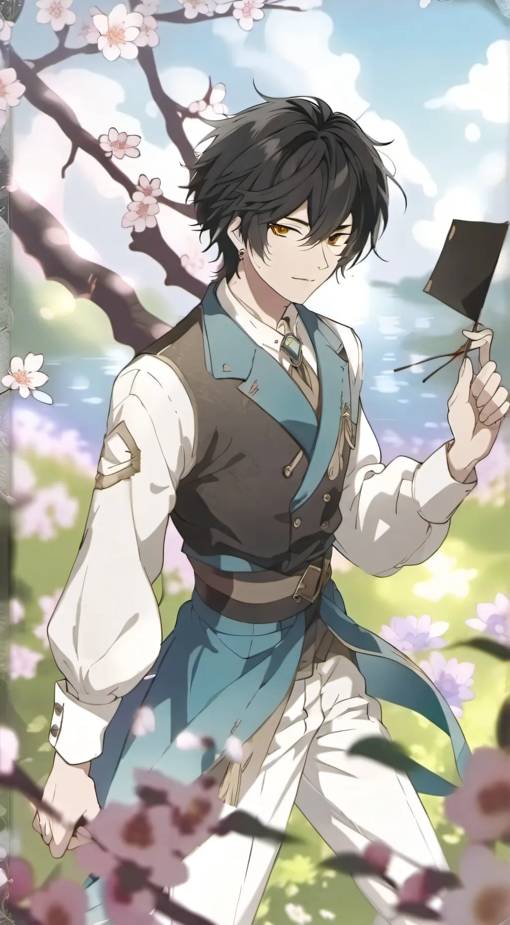 ai character: square guard  background