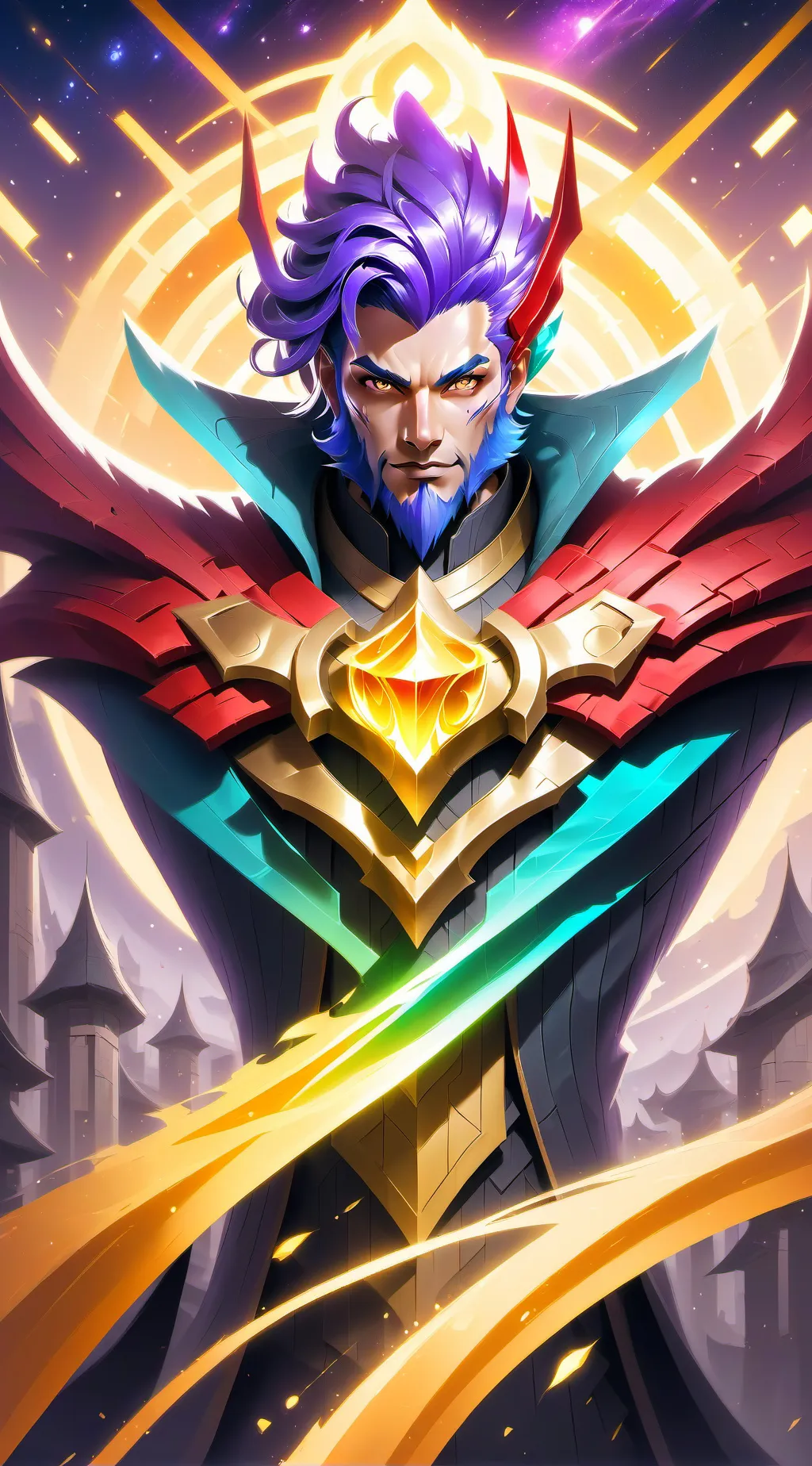 ai character: Kpop demon hunters background