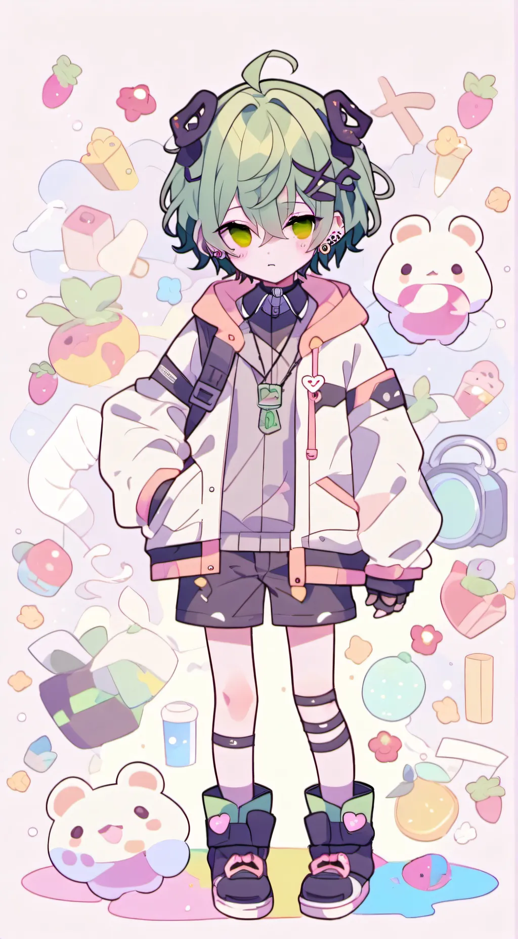 ai character: riyu background