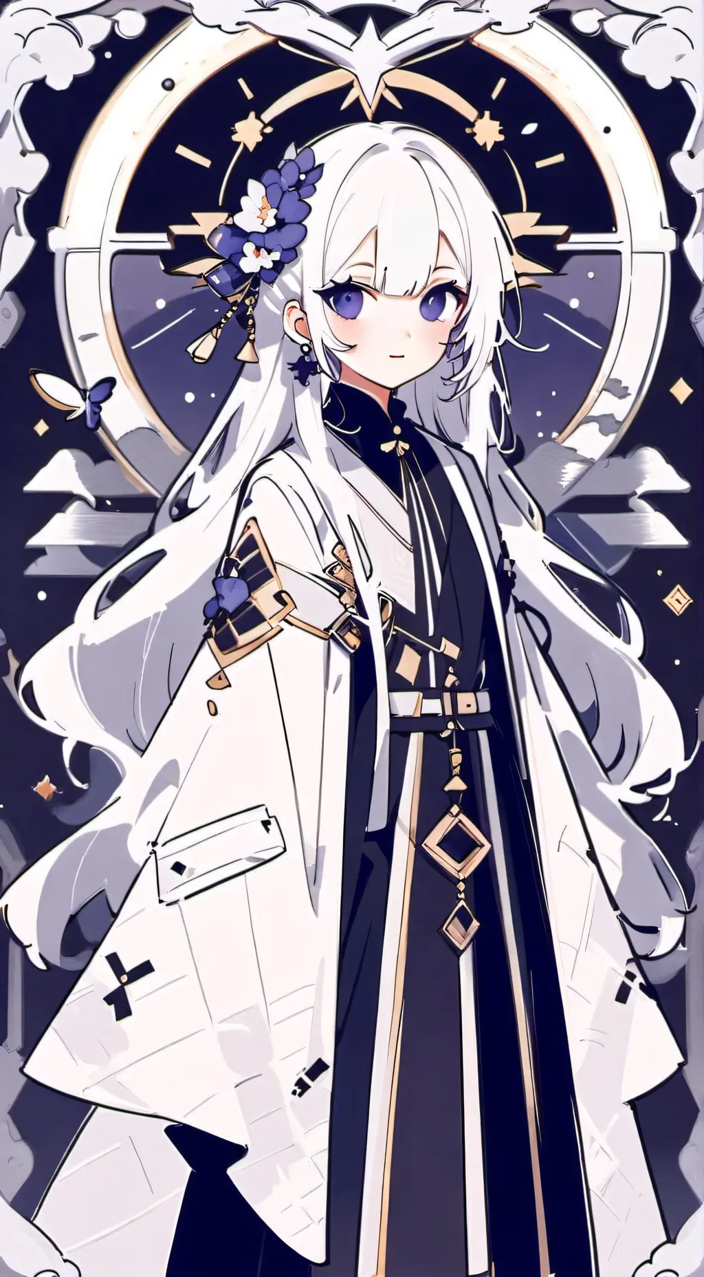 ai character: she ruined ur bday background