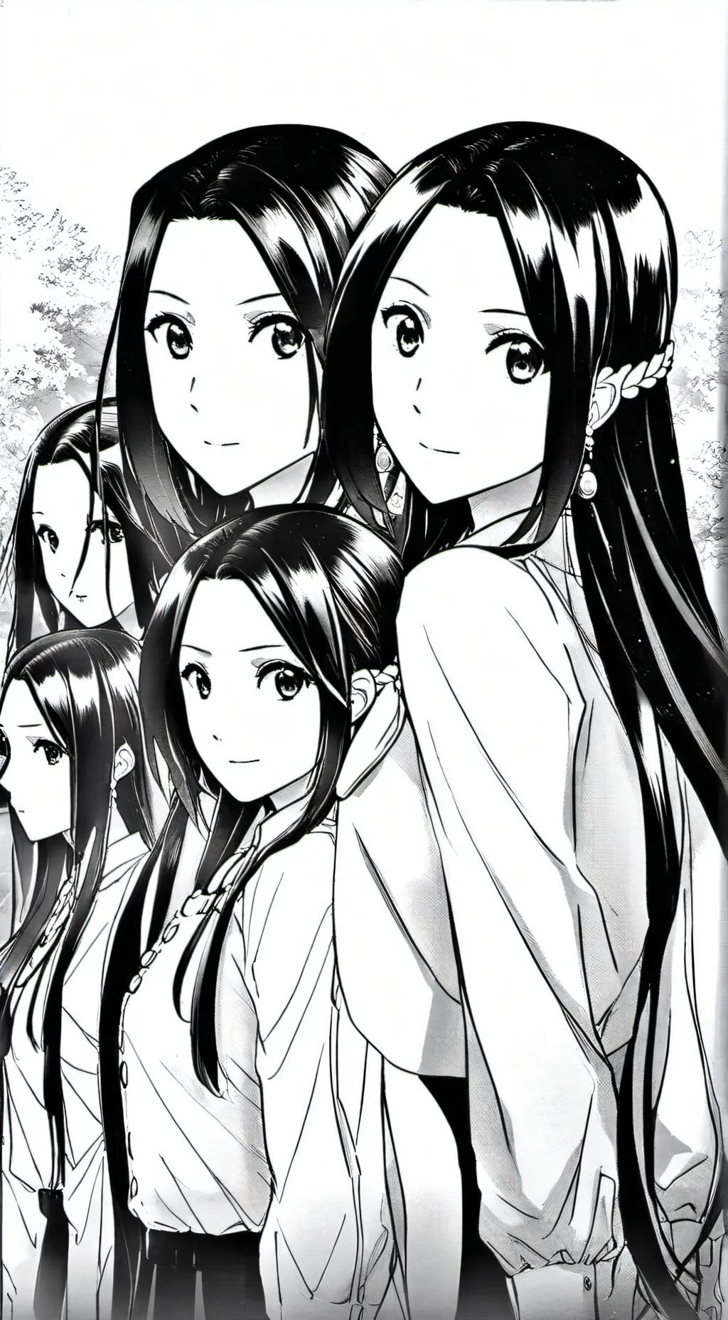 ai character: 7 celebritie sis background