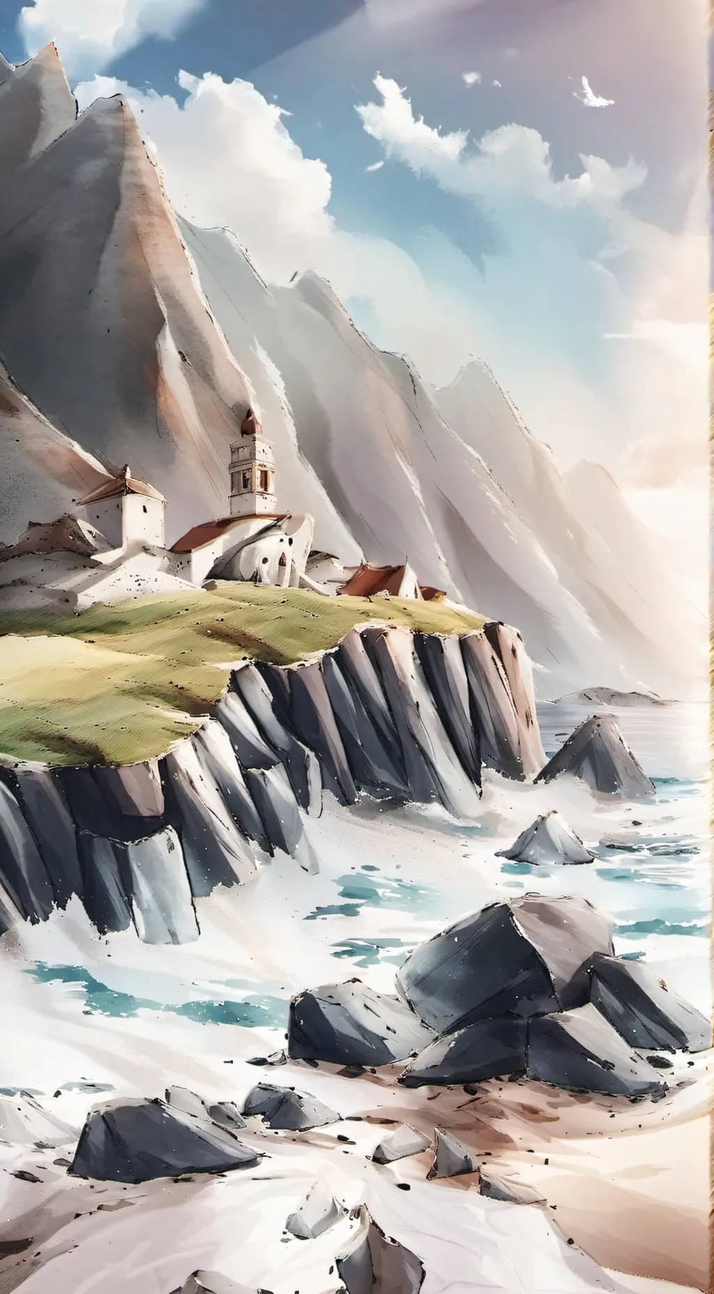 ai character: No te llaman  background