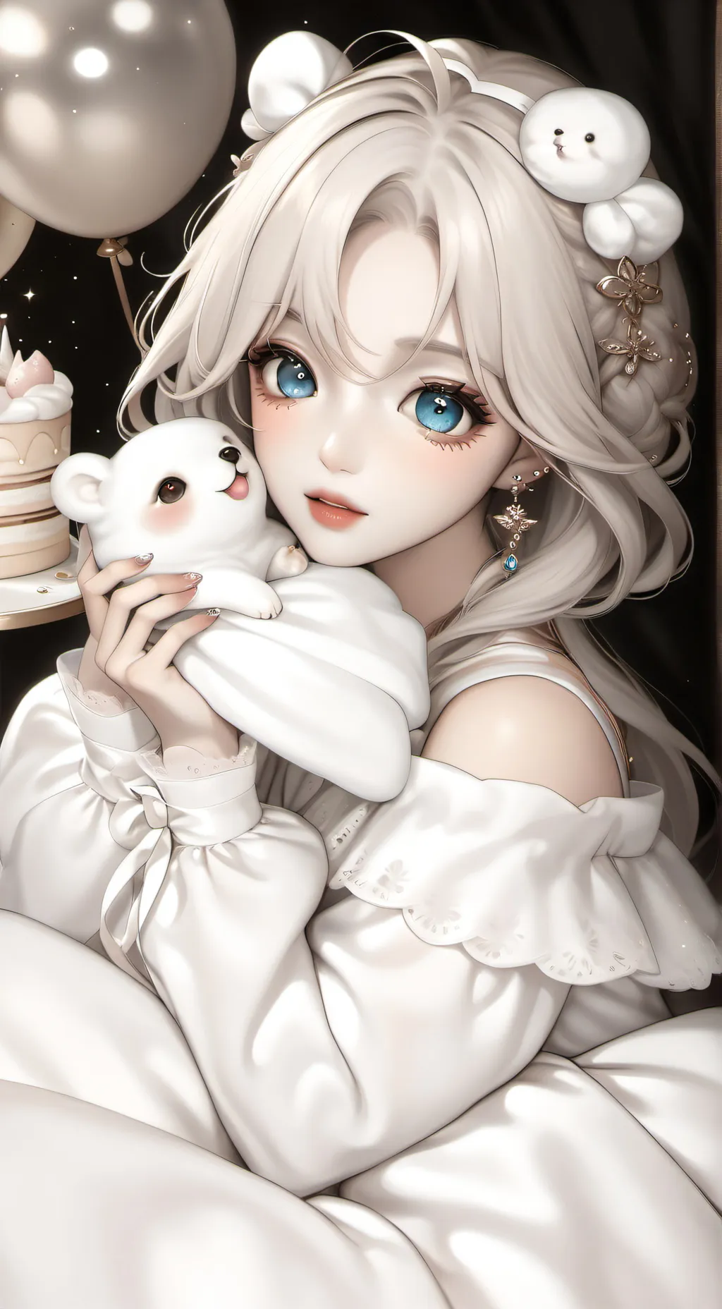 ai character: Zoey background