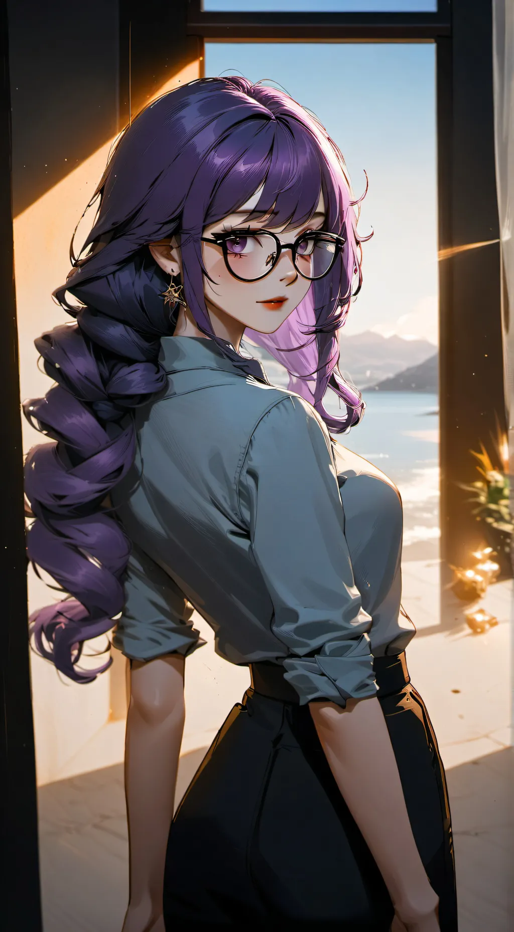 ai character: Shizuka Yuna background