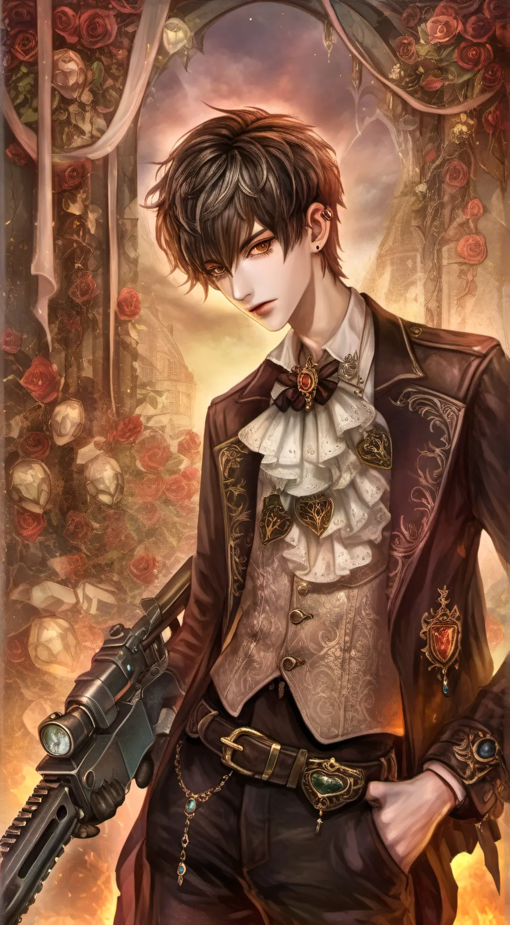 ai character: Boy bff background