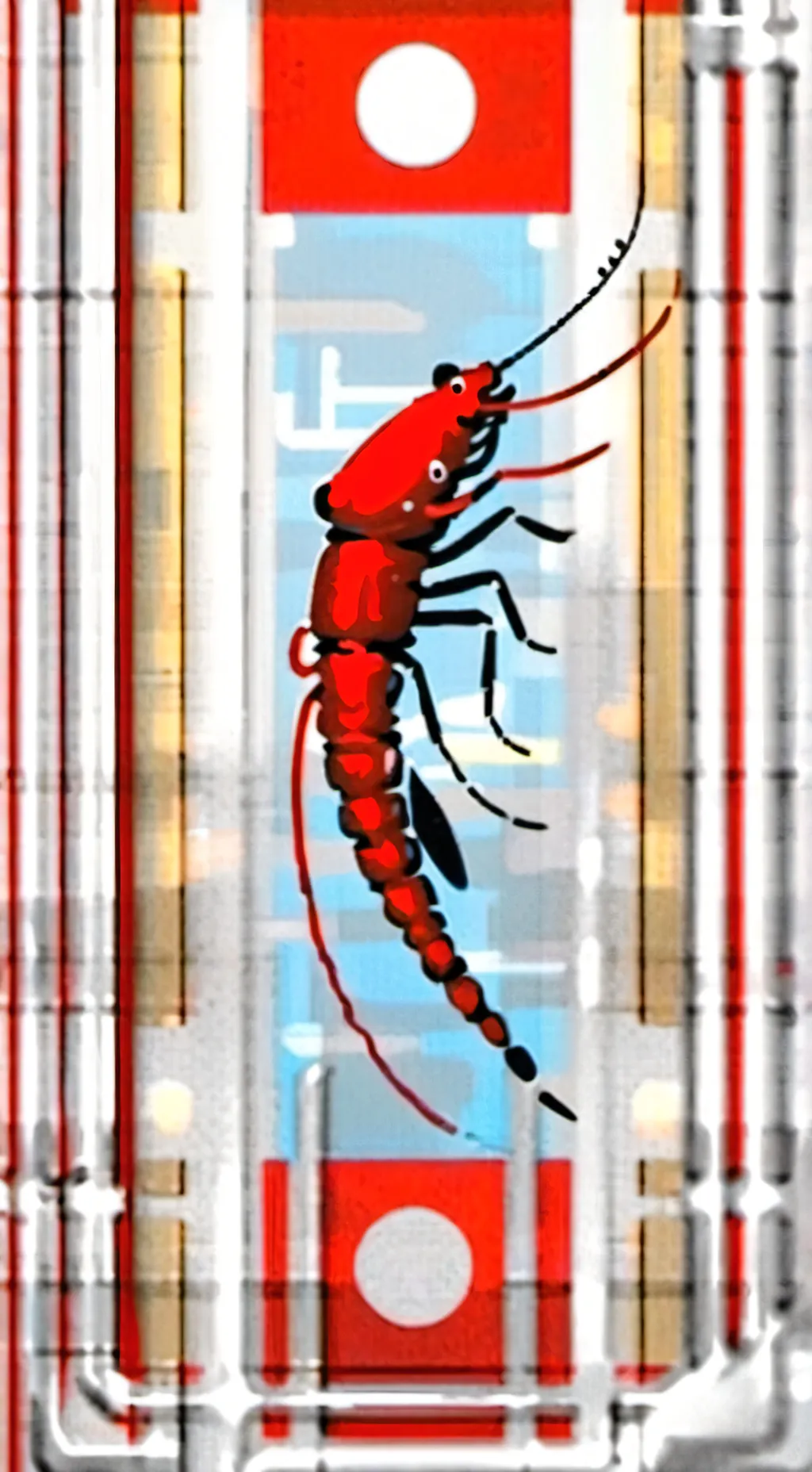 ai character: freaky shrimpo background