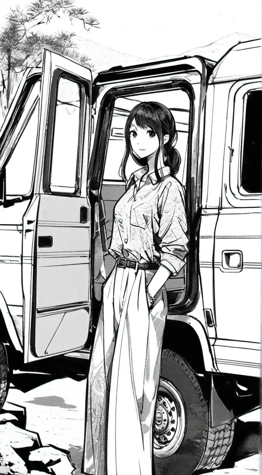 ai character: Veronica Gioo background