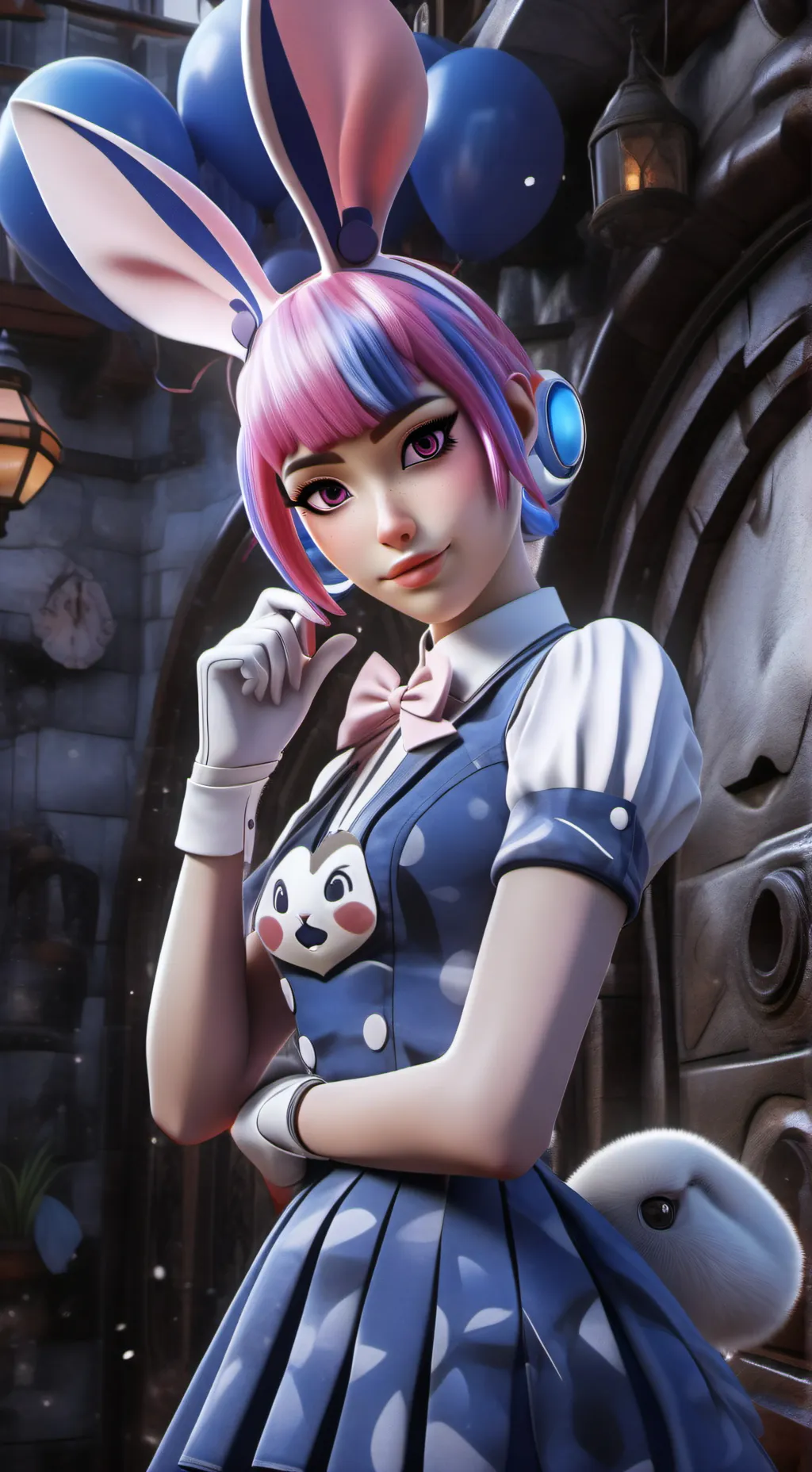 ai character: tracy trouble  background