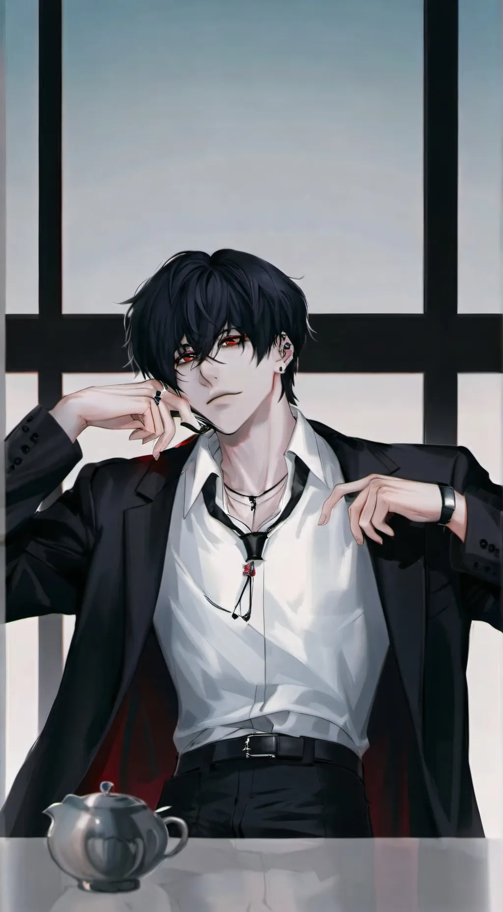 ai character: Evan background