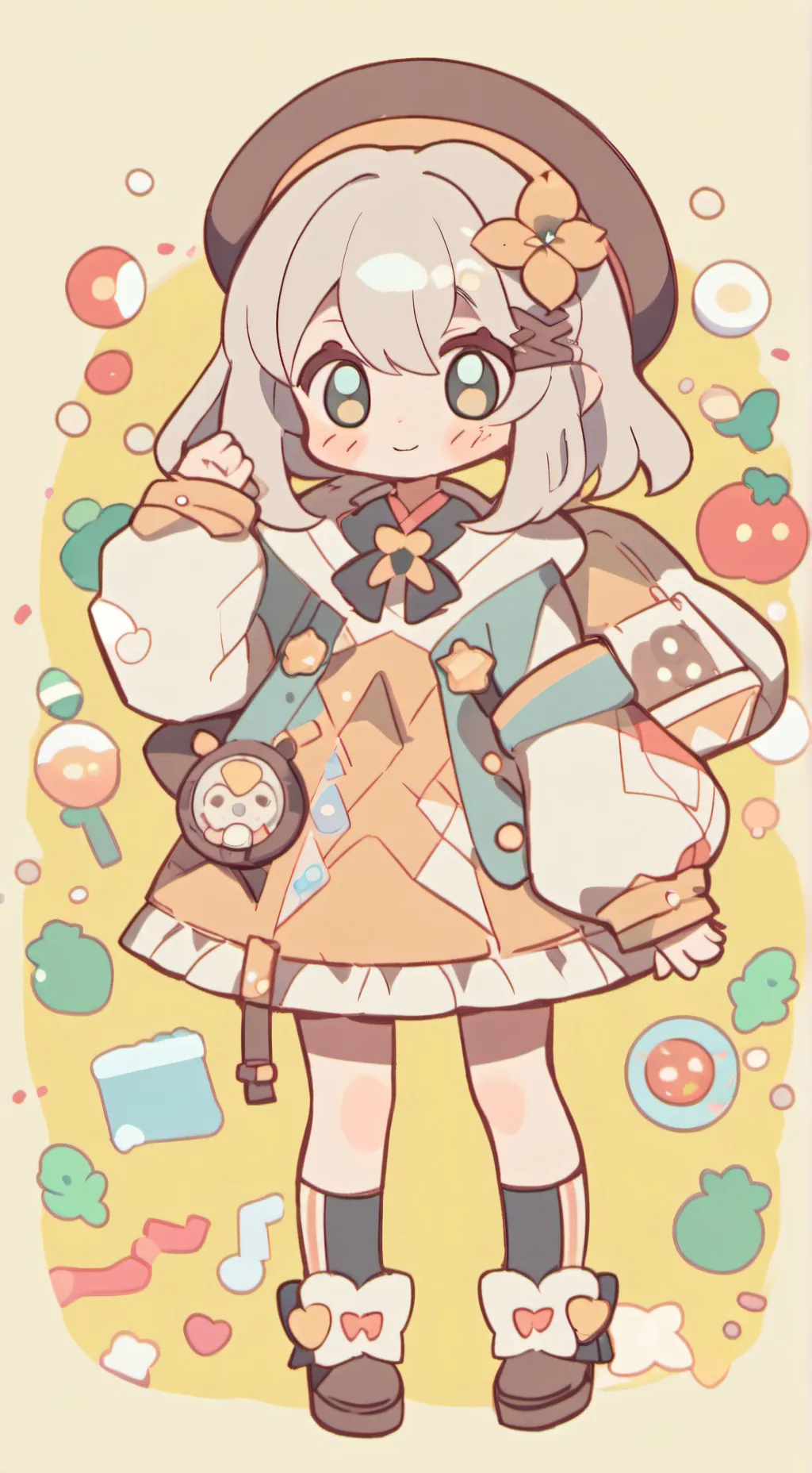 ai character: kny 4 background