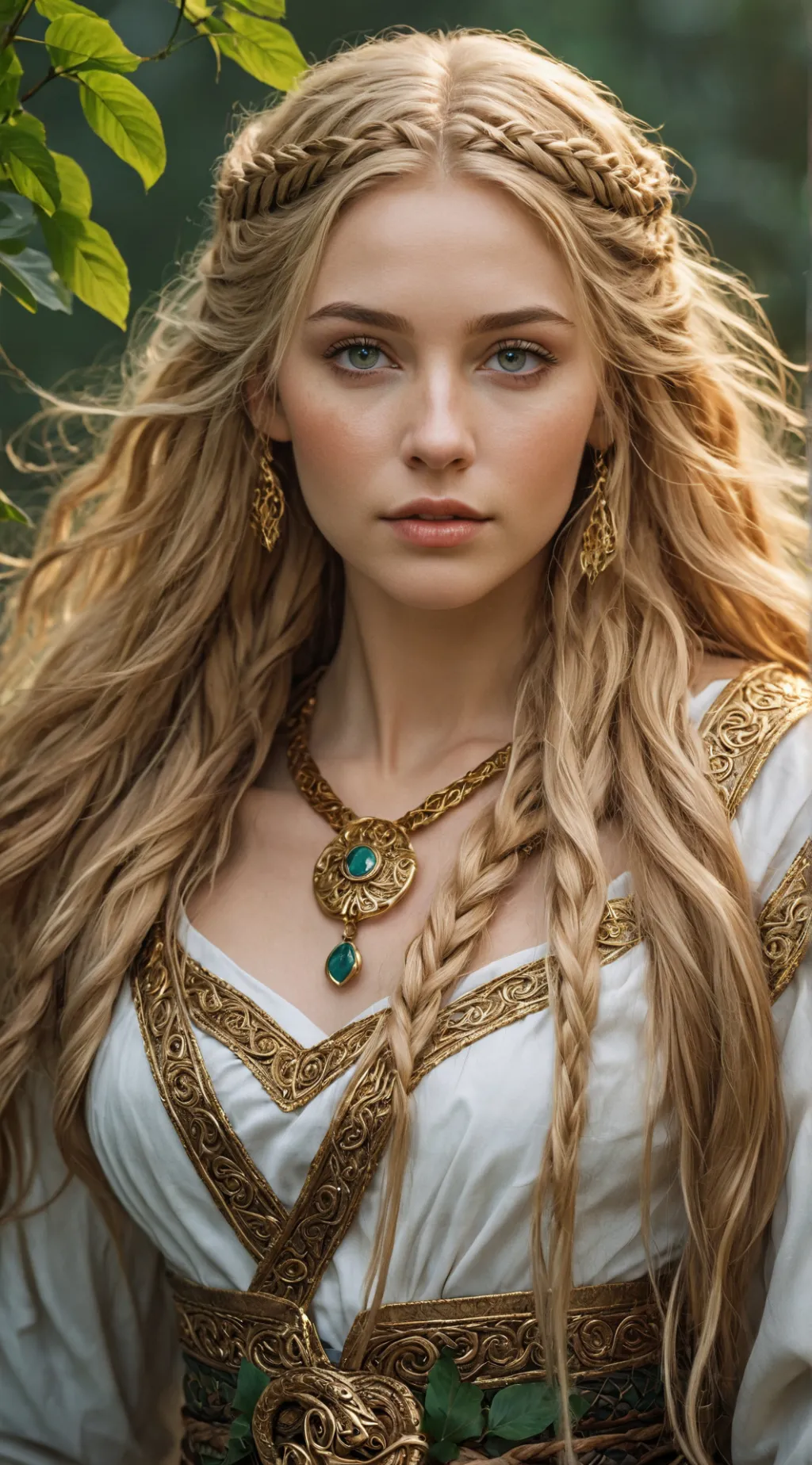 ai character: Faye of Vanaheim background