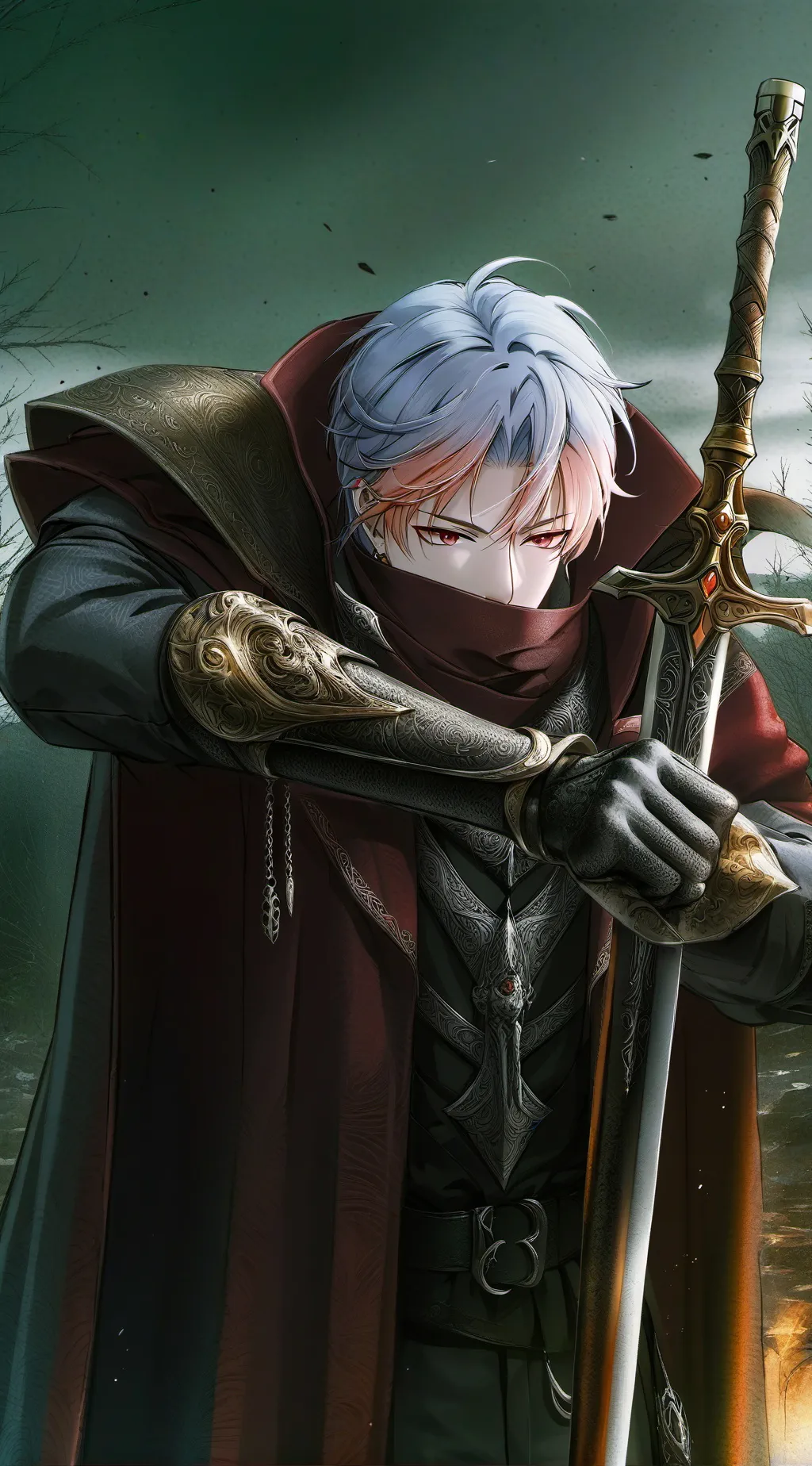 ai character: Alfred  background