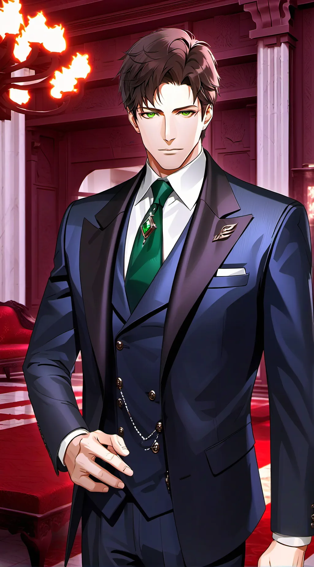 ai character: Leonid background