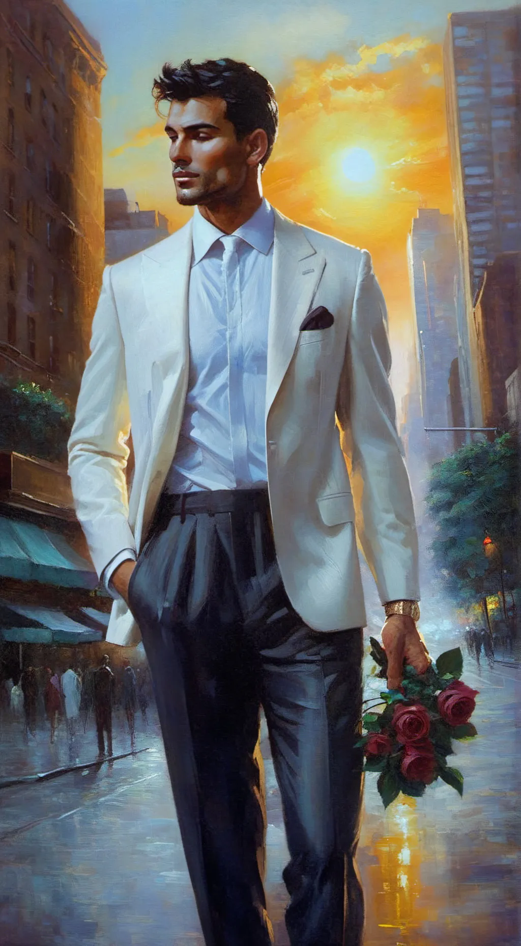 ai character: Adrian background