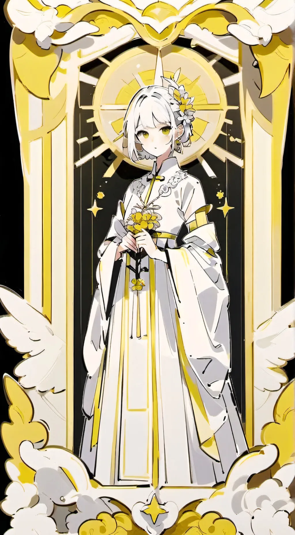 ai character: Lilly background