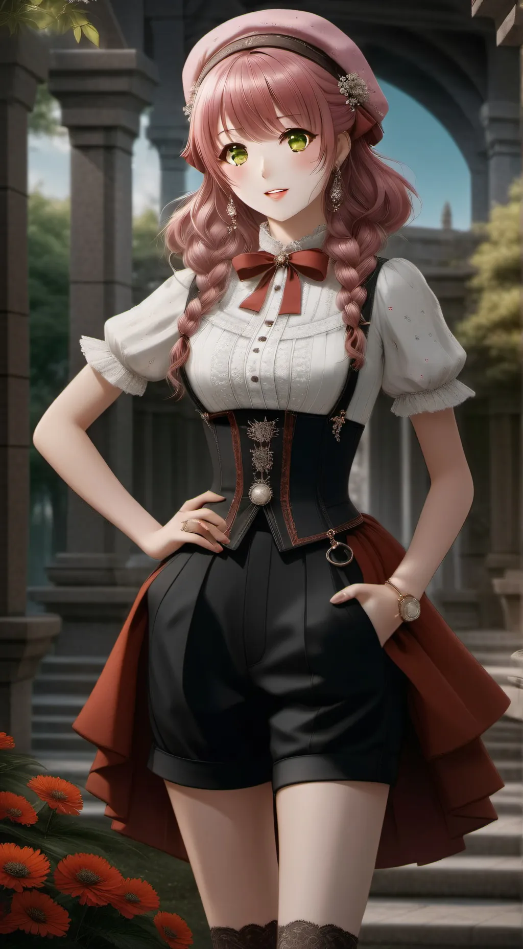 ai character: 🍒✨Zaynah🍒✨ background