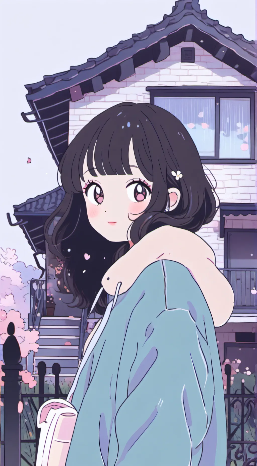 ai character: Ava+weirdneighbour background