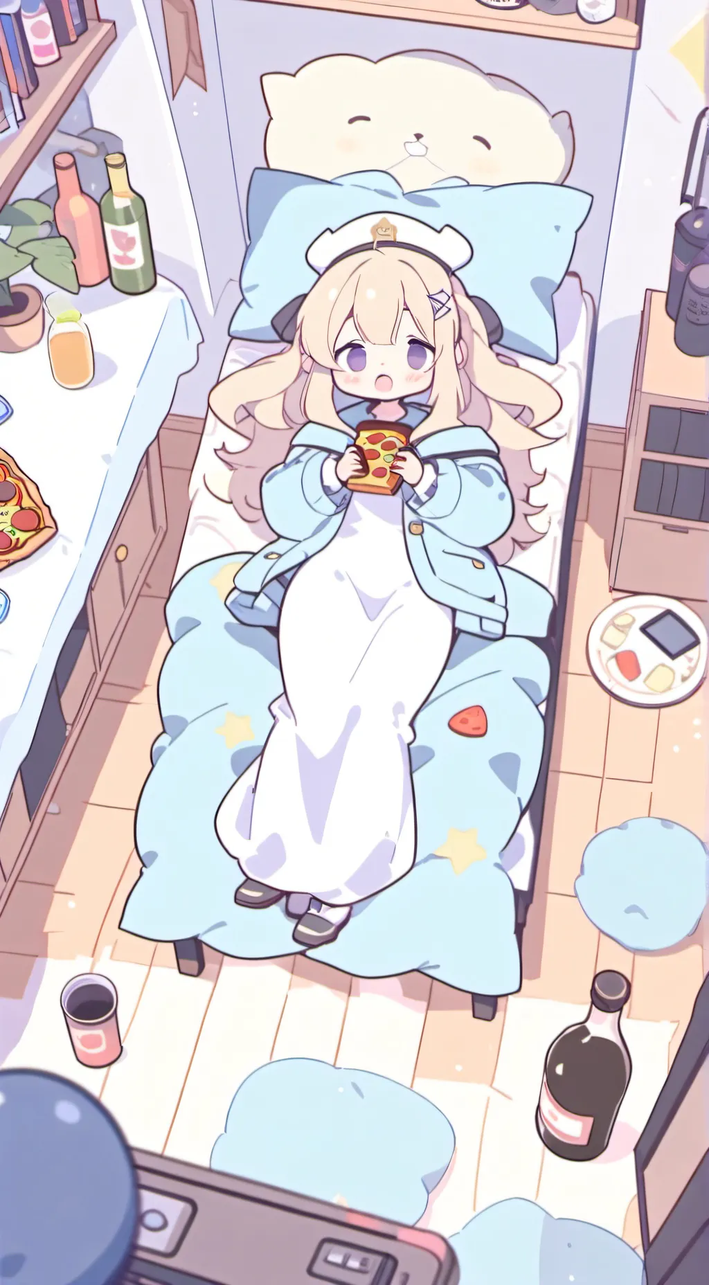 ai character: ✨~KPDH Sleepover~✨ background